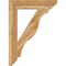 Ekena Millwork Funston Slat Rough Sawn Bracket, Western Red Cedar, 6"W x 34"D x 46"H BKT06X34X46FST06RWR - alternate 3